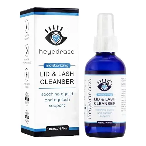 Hypochlorous Acid Spray for Deep Eyelid Cleansing