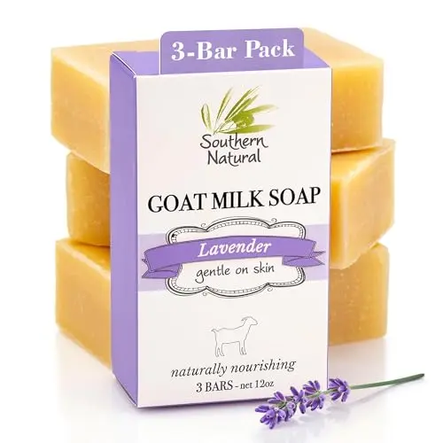 Handmade All-Natural Lavender Goat Milk Soap