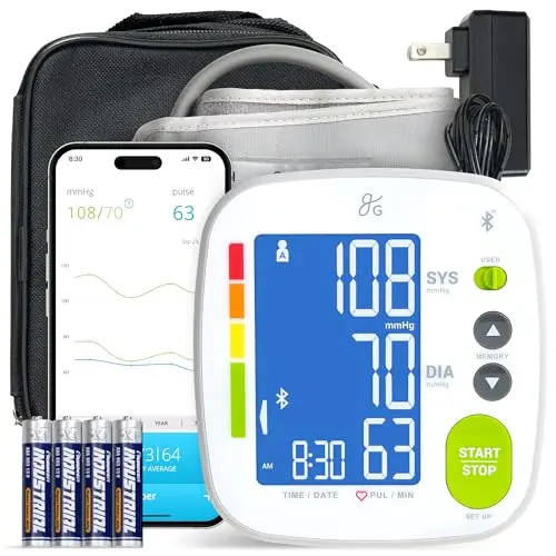 App-Connected, Dual User, Adjustable Cuff