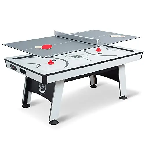 80-inch Air Hockey & Table Tennis Combo
