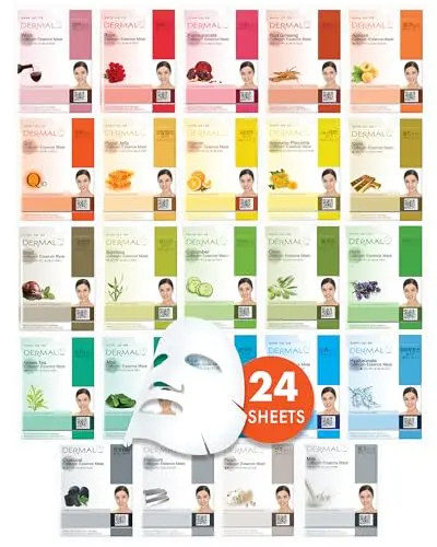 24-Variety Sheet Mask Combo Pack