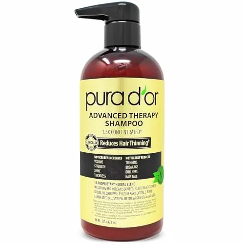 Reduces Hair Thinning, No Sulfate, Biotin & Argan Oil