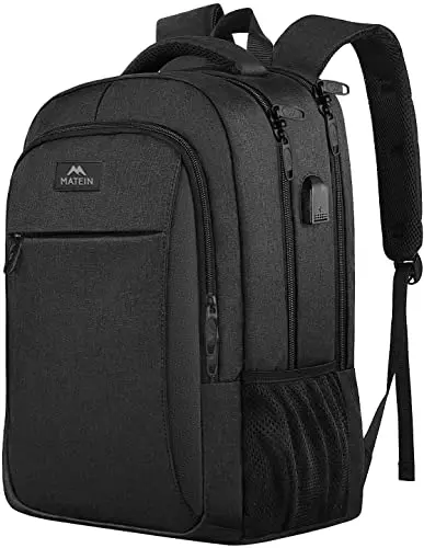 15.6" rucksack with USB, anti-theft design