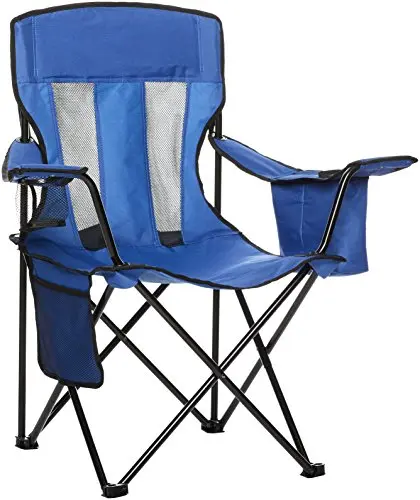 Large Folding Camp Chair (Blue)