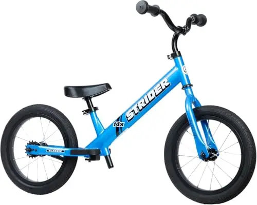 Balance Bike for Kids 3-6 (Convertible, Blue)