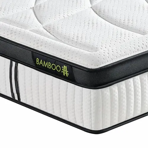 Euro Top Gel Memory Foam & Pocket Coil - Queen