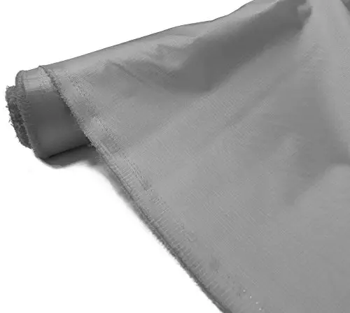 A-Express ripstop polyester fabric in grey color