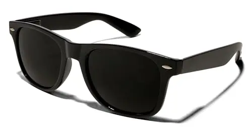 Ultra-dark lens for intense light sensitivity