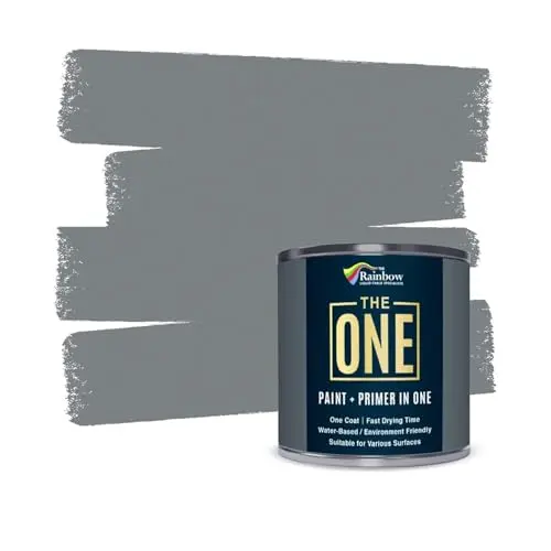 THE ONE Grey Satin interior paint can
