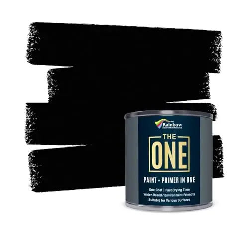THE ONE All-In-One paint in satin black small can