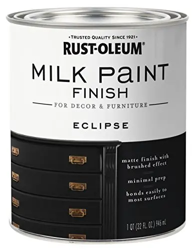 Rust-Oleum Milk Paint Finish in Eclipse black