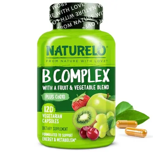 With Methyl B12 & Methyl Folate, Vegan, Whole Food Blend