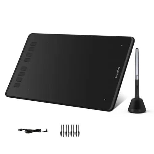HUION Inspiroy H950P digital art tablet with stylus