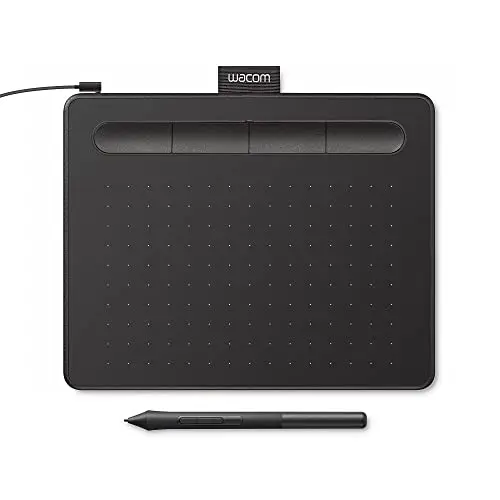 Wacom Intuos Small wired drawing tablet in black