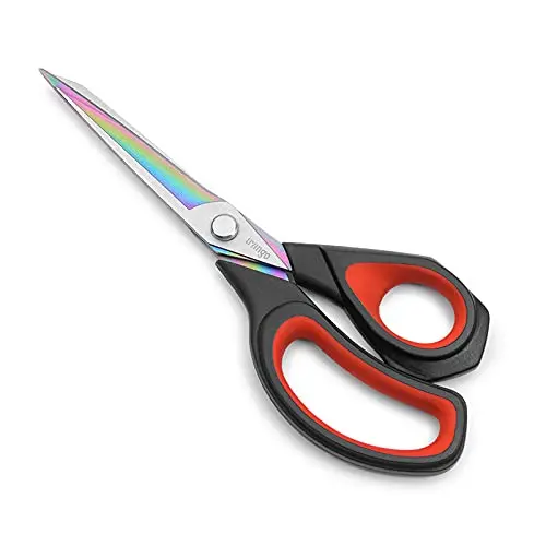 LIVINGO premium tailor scissors with titanium coating
