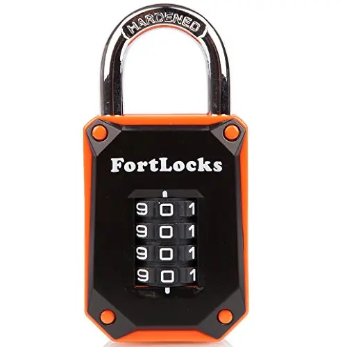 4-digit resettable heavy-duty combo lock