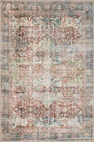 Vintage-Inspired, Soft, Low-Pile 5'x7'6"