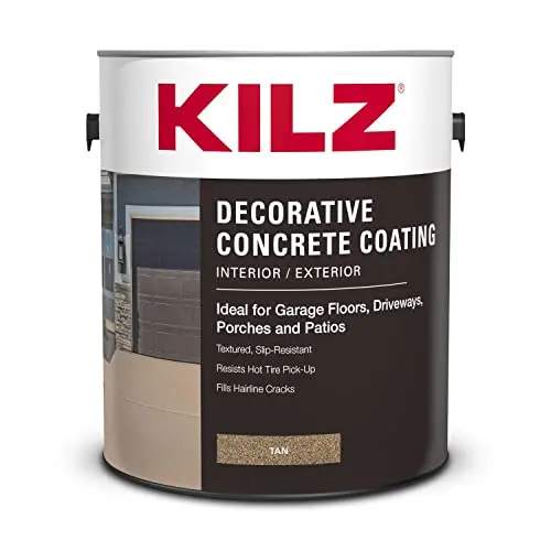 Slip-resistant, textured finish for decorative effect