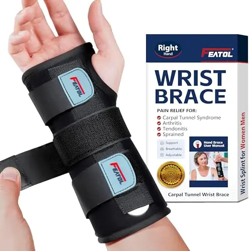 Maximum Support Night Splint - S/M, Right Hand