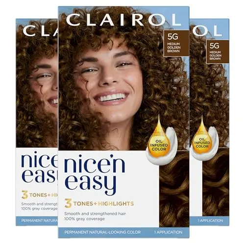 Permanent, Medium Golden Brown