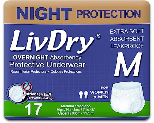 High Absorbency Incontinence Underwear (Medium)