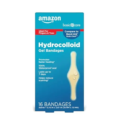 Fast healing gel patches - Fingers & toes, 16 count