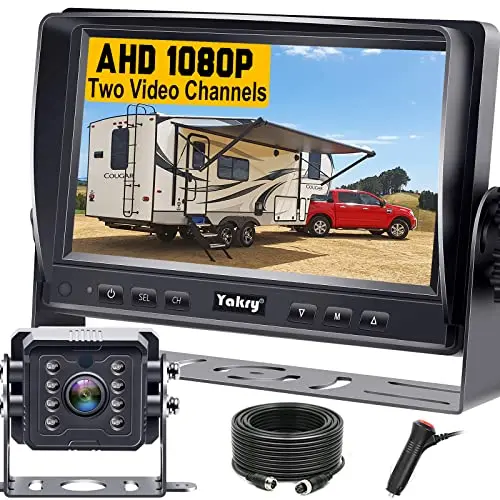 Wired, 7" HD, 2 Channels, Night Vision