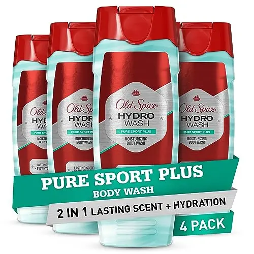 Clean Scent, 2-in-1 Hydration Pack of 4