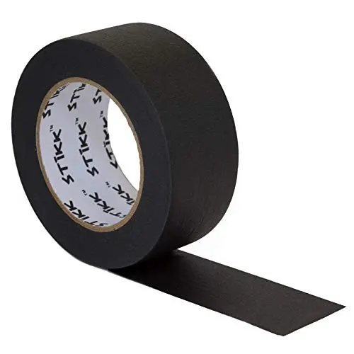 STIKK black painters tape roll