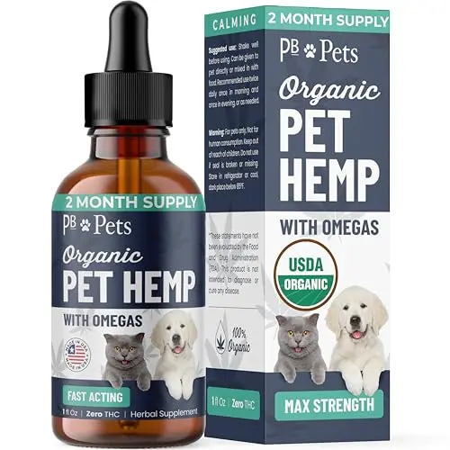 Organic Calming & Joint Support for Cats and Dogs