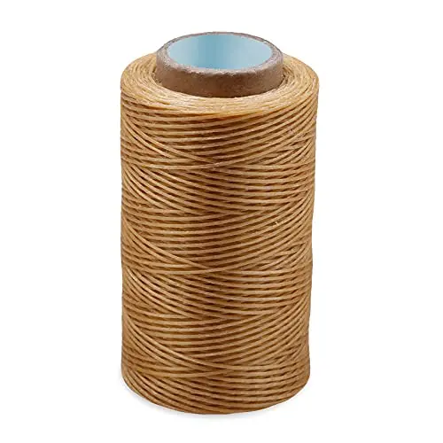 BUTUZE natural color waxed thread for leather crafting