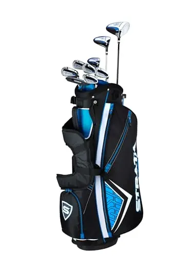 Full starter set with game-improvement hybrid
