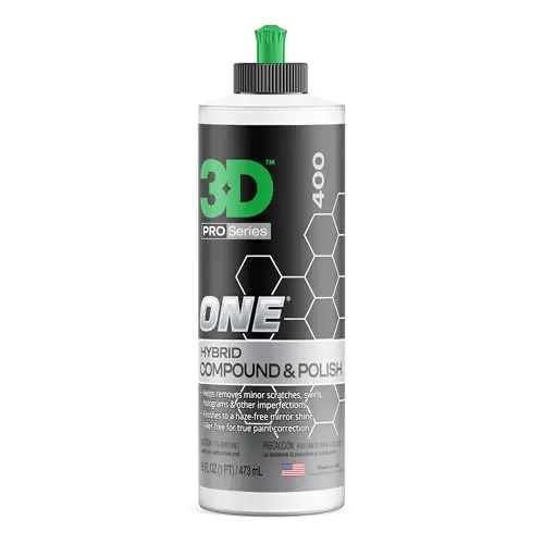 3D One Car Scratch & Swirl Remover bottle