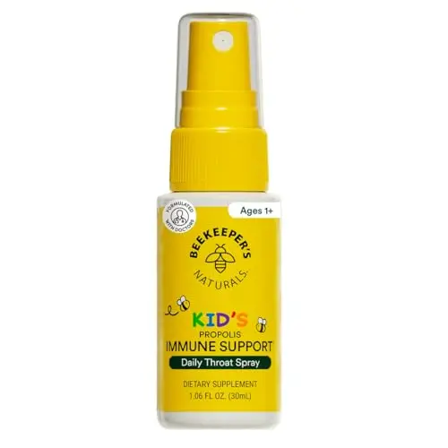 Natural Propolis Throat Spray for Immune Support