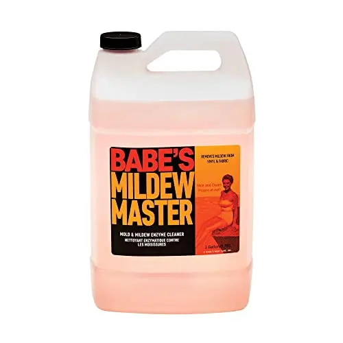 Babes Mildew Master cleaner for boat fabrics and marine surfaces
