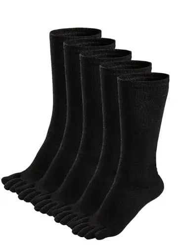 Cushion Five Finger Cotton Crew