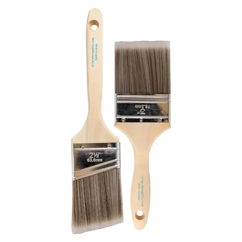Pro Grade 2-pack paint brush set for cabinet and trim work