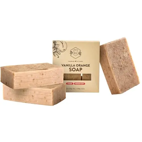 Handmade Vanilla Orange Bar