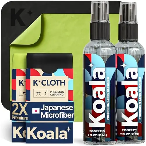 Alcohol Free, Made in USA, Ultra-Dense Microfiber Cloths