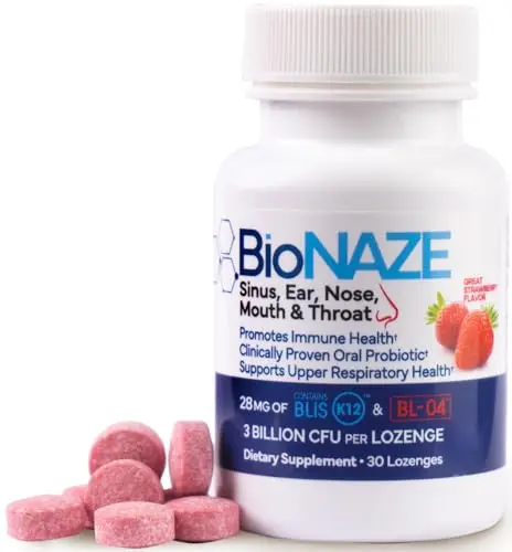 K12 & BL-04, Sinus & Breath, 30 Lozenges