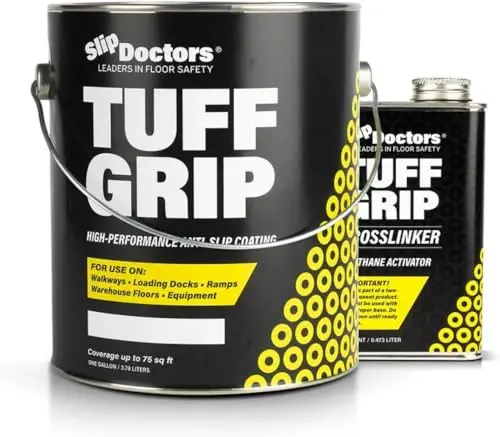Tuff Grip Extreme non-skid paint for heavy-duty stair traction