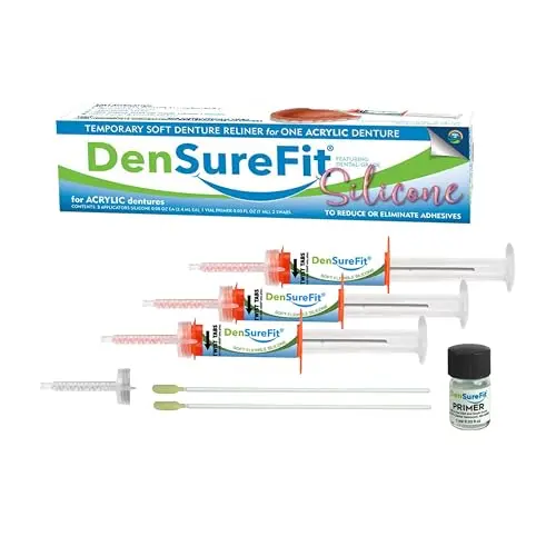 Soft Silicone Comfort for Upper Dentures