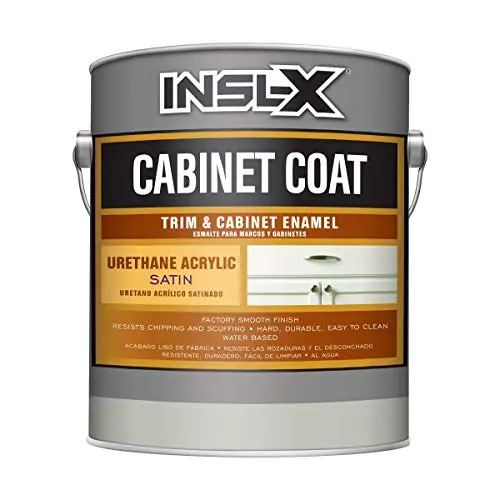 INSL-X Cabinet Coat paint can with satin finish