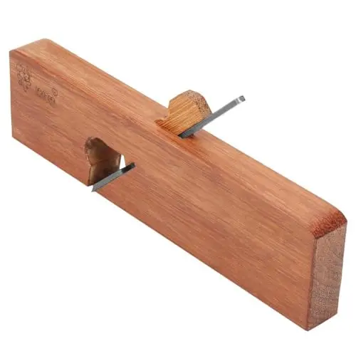 Walfront shoulder plane for wood planks and plasterboard