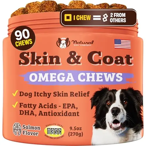 Grain-Free Omega Chews for Itching & Shedding