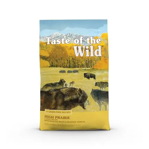 Grain-Free High-Protein Kibble with Bison & Venison