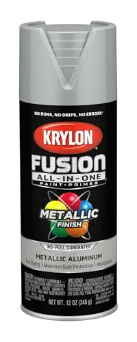 Krylon Fusion All-In-One Adhesive Spray Paint in Aluminum finish
