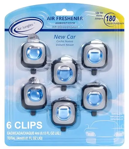 Classic 6-Pack Odor Eliminator Clips