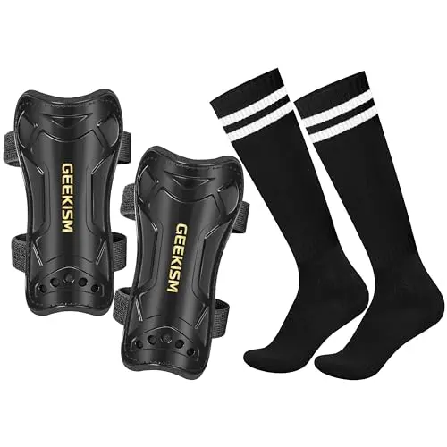 Double-Strap Guards & Socks Set