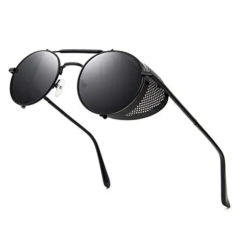 Black & Grey, UV400 Side Shield